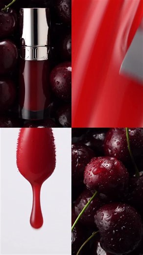 464K views · 1.6K reactions | One for every mood: Cherry, Apricot, Strawberry, Raspberry ✨ Which Lip Comfort Oil are you picking? | Clarins | Facebook