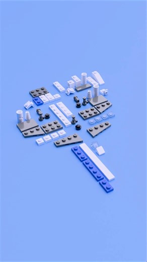 LEGO Tu-154 | Timelapse Build