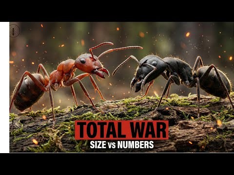 RED ANT vs BLACK ANT: The Ultimate Colony War | Full Documentary (4K)