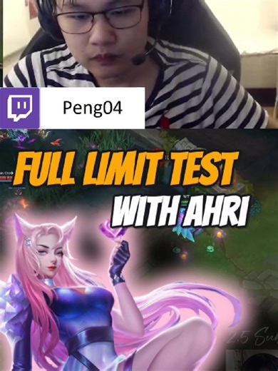 Full Limit Test with Ahri in League of Legends