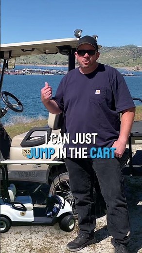 What its like converting my golf cart to lithium 120ah 48V Lithium Rhino battery #golfcartbattery