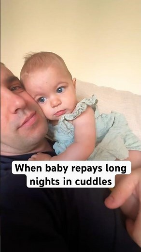 She teaches a class called BABY 101: THE BASICS in training DAD #dadlife #fatherhood #sleeptraining