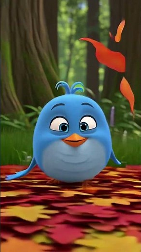 First Flight of a Baby Bird 🐥✨ So Cute!