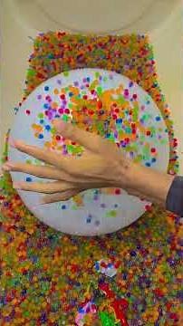 The Balloon Was Full of Surprise's #asmr #oddlysatisfying #balloonpop #satisfying #Shorts