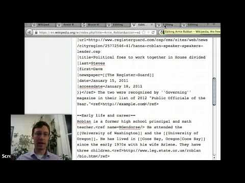 Citing sources on Wikipedia