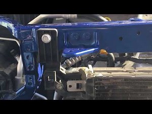 How to Install Radiator Support Chevrolet Sonic 2016