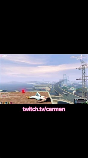 Carmella Battles a Helicopter in GTA RP - Hilarious Twitch Clip