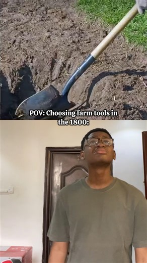 Choosing farm tools in the 1800💀 #funny #shorts