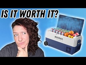 Portable 12V Fridge Freezer for Van Life | Bodega Cooler Review & Setup