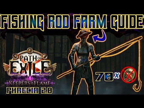 Fishing Rod Farm Guide Made Easy - PoE Phrecia 2.0