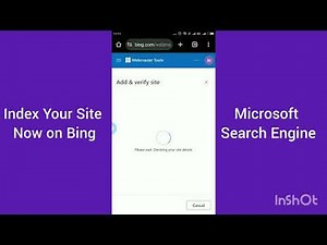 Bing Webmaster Tool: How to Index Your Website or Blog to Microsoft SE and Wax Your SERPs.