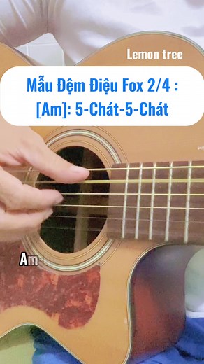 Hướng Dẫn Ghi Ta Điệu Fox và Lemon Tree