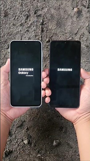 Samsung A06 VS Samsung A35 Boot Animation