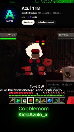 Cómo capturar a Torkoal en Cobblemon (Minecraft Mod)