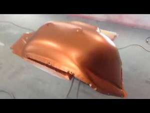 Applying tri-coat PPG Vibrance Collection "Cherry Bomb" and "Hellfire" color - Part 3