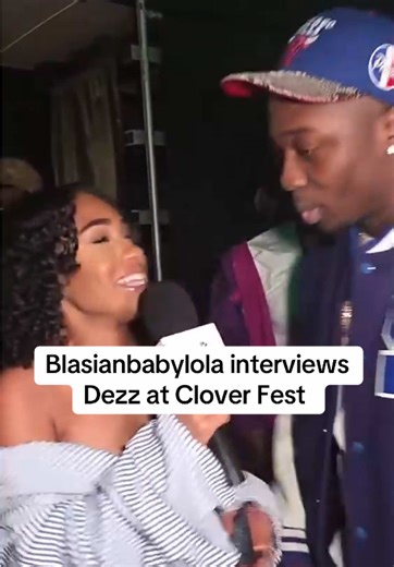 Blasianbabylola interviews Dezz at Clover Fest #blasianbaby #dezz #cloverboys #twitchclips #foryou