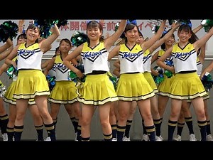 常磐大高チアリーダー6曲目『Mission Kim Possible』@みとオータムフェスティバル2018