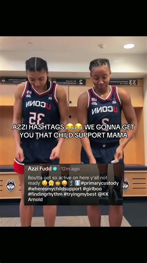 @Paige Bueckers do you know you have 30 minutes?? 😂🤑 #azzifudd #paigebueckers #kkarnold #childsupport #fyp