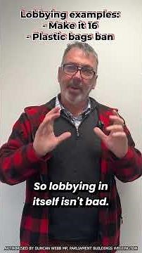 📝Democracy 101 – Lobbying! 📝