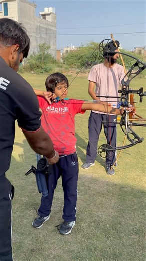Next Gen Champion in making! #shorts #archerylife