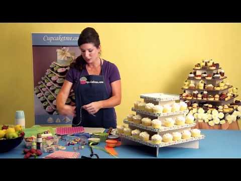 How to decorate your Cupcaketree cupcake stand for your wedding or party