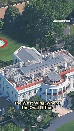 Layout of the White House East Wing, where demolition work is underway
