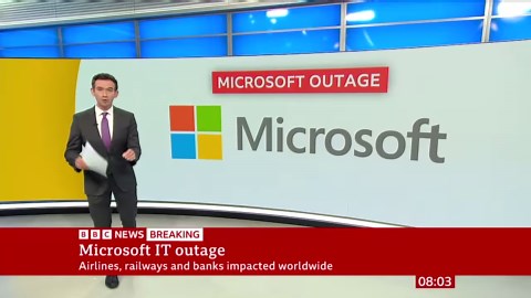 17K views · 90 reactions | Major banks, media outlets and airlines are currently suffering major IT outages. Ben had more details on #BBCBreakfast https://www.bbc.co.uk/news/live/cnk4jdwp49et | BBC Breakfast | Facebook