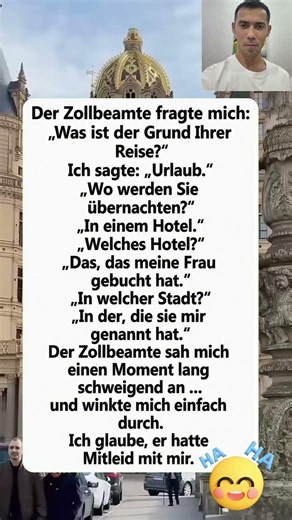 Der Zollbeamte hatte Mitleid 😂 #funny #lustig #witzig #humor #memes #fyp #youtube #comedy #shorts#74