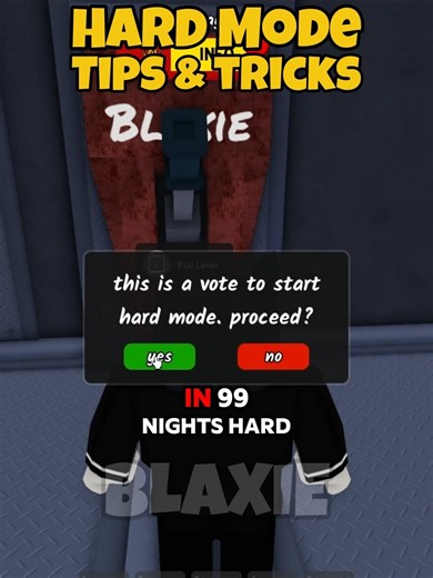Hard Mode Tips & Tricks 🔥 99 nights in the forest #99nightsintheforest​ #99nights​ #roblox