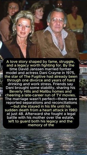 David Janssen’s Tragic Love Story: Fame, Struggles, and the Legacy He Left Behind