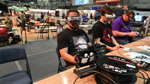 Drone Race this weekend!!! The 7th Annual Micro Drone Event, organized by the Cincinnati Quad Racers, brings pilots from across the world to compete in qualifying rounds and head-to-head heats throughout the weekend. See fast-flying micro machines as pilots race their drones over, under, around and through a custom course set among historic aircraft in the Museum’s second building. Spectators can follow the action along the course and on large screens showing real-time “pilot’s-eye” views. In ad