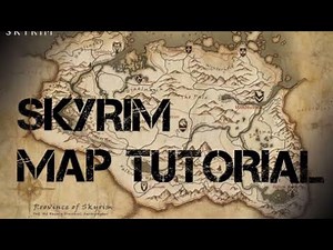 SKYRIM MAP TUTORIAL (PS4)