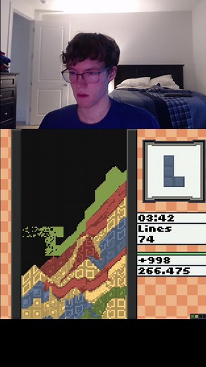 Satisfying Sand Tetris Gameplay Experience
