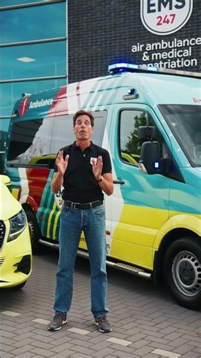 Our Basic Life Support ambulances, ready for long distances