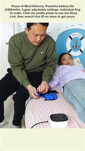 This is Electric Hand Exercise Gloves, a device that helps train fingers automatically.