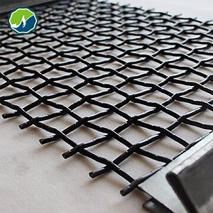 [Hot Item] Mine Galvanized Screen Mesh Crimped Wire Mesh Sand Gravel Crusher Hooked Vibrating