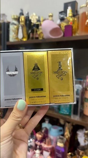 Paco Rabanne Men’s Cologne Perfume 4-pack minis discovery set for Fathers Day #perfumetok