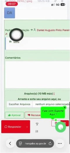 -ALERTA DE APROVAÇÃO - Procedimento para aprovação de chamado no GLPI