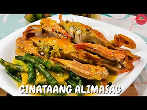 Ginataang Alimasag Recipe! (Crabs in Coconut Milk)