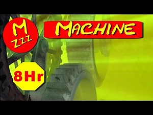 Industrial Machine Sound Effect 8 Hours - Loud Monotonous Machine Sound Effect 8 Hours