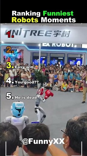 Ranking funniest robots moments