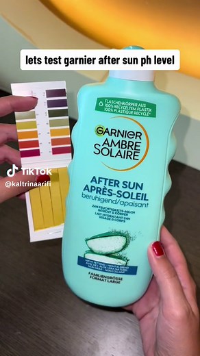 Garnier Ambre Solaire After Sun PH Level
