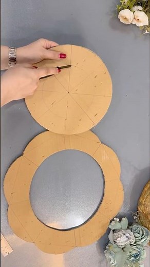 Cardboard idea that surprised everyone 🤑/Home decoration idea #short