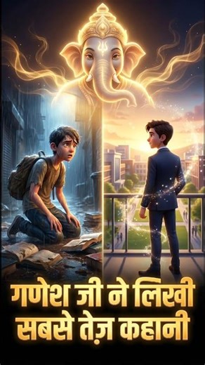 Ganesh Ji Ne 1 Minute Me Badal Di Gareeb Ladke Ki Kismat | Sabse Tez Kahani 🙏 | #viral #shorts #yt