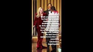 Christina Applegate cries during standing ovation at the Emmys