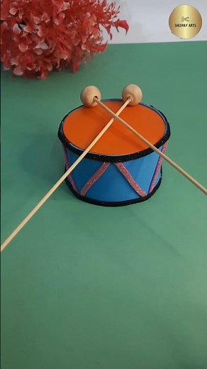 DIY Mini Drum Using Just A Balloon | Easy Mini Craft Idea