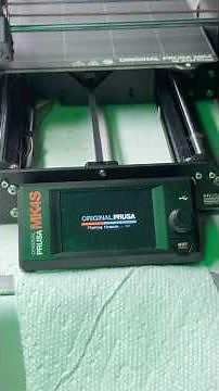 PRUSA MK 4s Firmware update 6.2.6 to 6.4.0 4k 12-15-2025 Monday