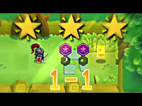 Guardian Tales 1-1 Guide (Full 3 Star) | A new journey begins!