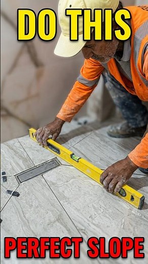 How to Install Porcelain Tile Around Bathroom Floor Drain