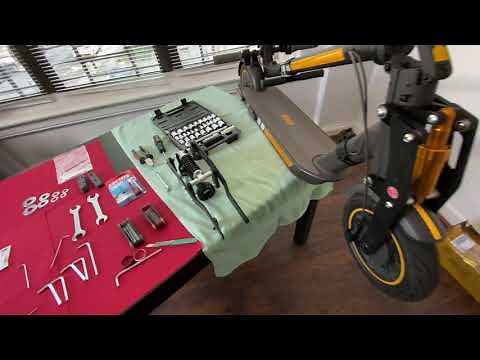 Ninebot max G30 Monorim front suspension tutorial